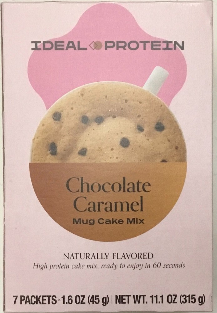 Ideal Protein Chocolate Caramel Mug Cake Mix - 7 packets