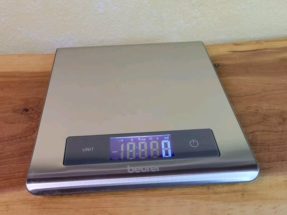 Beurer KS51 Stainless Steel Kitchen Scale German Engineering