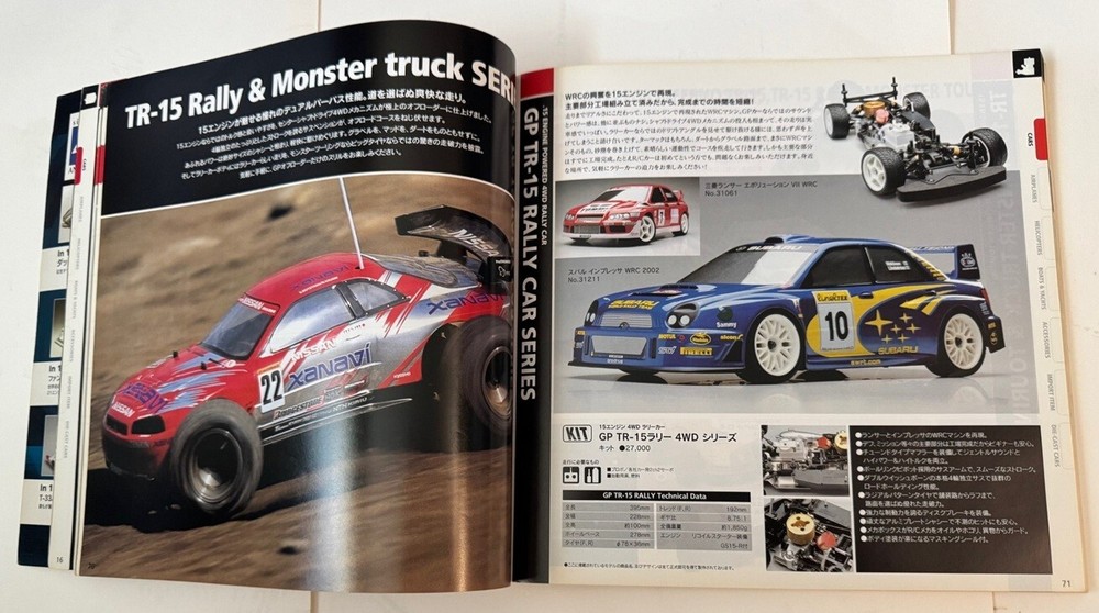 Kyosho 2004 R/C Catalog and Handbook (Japanese)