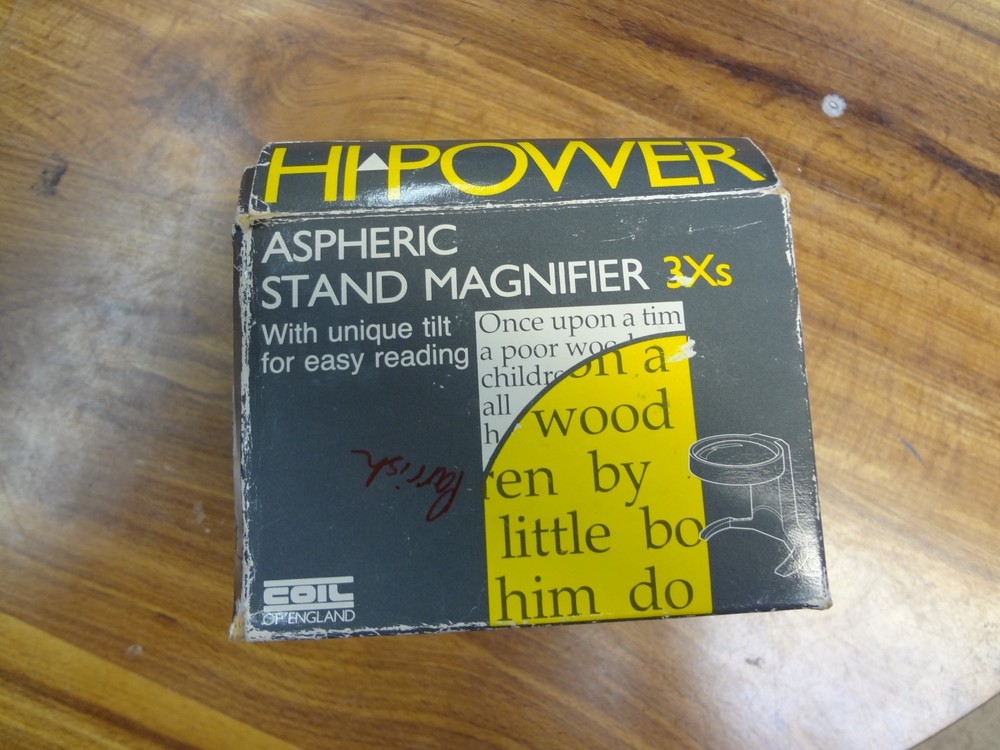 Coil Hi-Power Aspheric Fixed Stand Magnifier -3x