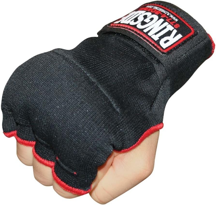 Durable Lightweight Black Handwraps - 10-Pair Set for Effective Boxing Training