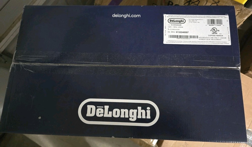 DeLonghi Magnifica Start Automatic Coffee and Espresso Machine - ECAM22022B