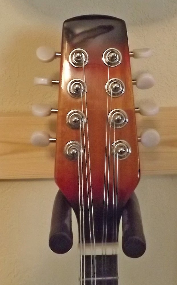 8 String Mandolin With Pick Guard - Sunset Color