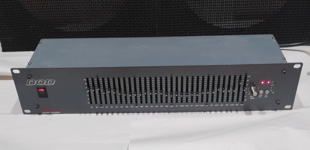 DOD 831 Series II Graphic Equalizer Mono EQ Analog