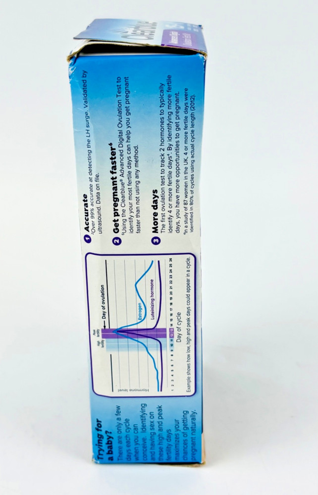 Clearblue Advanced Digital Ovulation Test Kit 16 Count 6/28/2027
