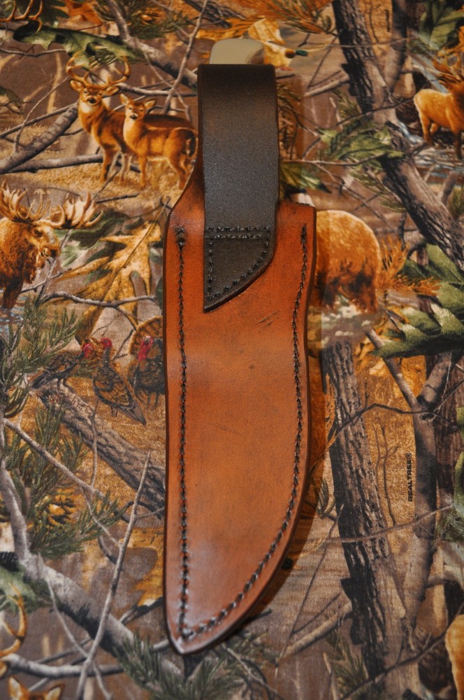 Custom Crafted Sheath for a Buck 124 (Sheath Only)