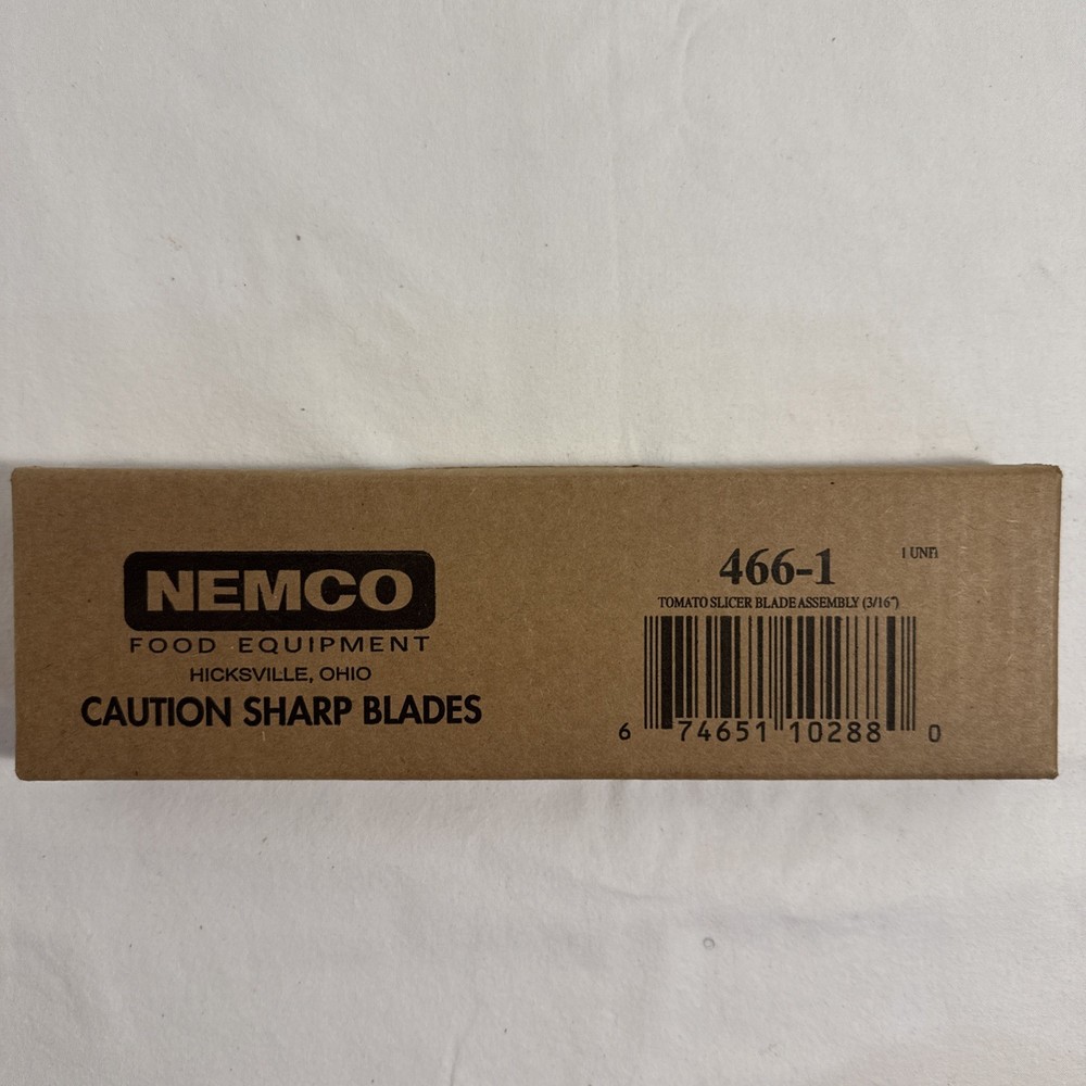 Nemco 466-1  3/16 Tomato Slicer Replacement Blade Assembly New