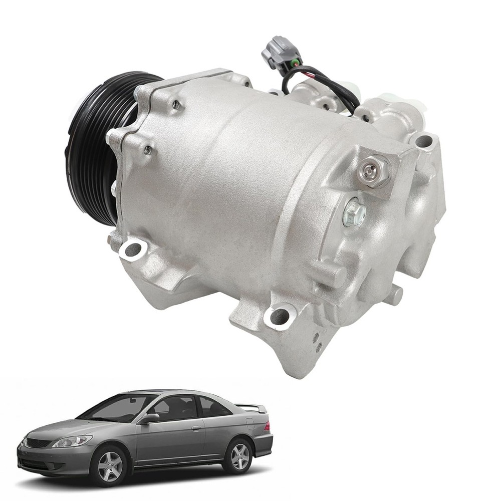 A/C Compressor with Clutch RSX 2002-2006 Civic Si 2002-2005