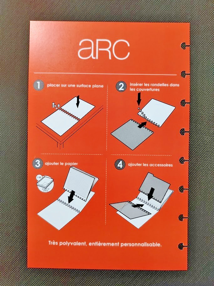 2 ARC Poly 50051 - 50040 Cover Set – Customizable Notebook System.