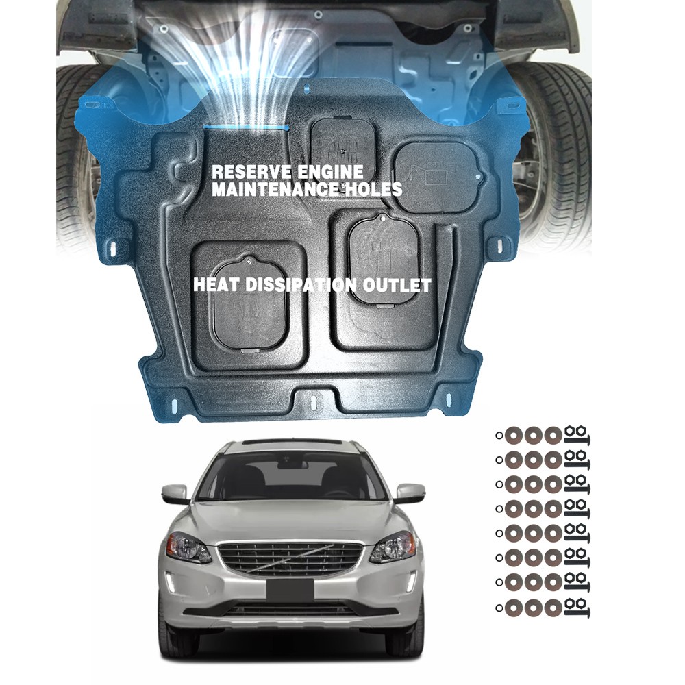 Engine Splash Guard For Volvo XC60 2010-2017 Under Engine Shield Cover Board