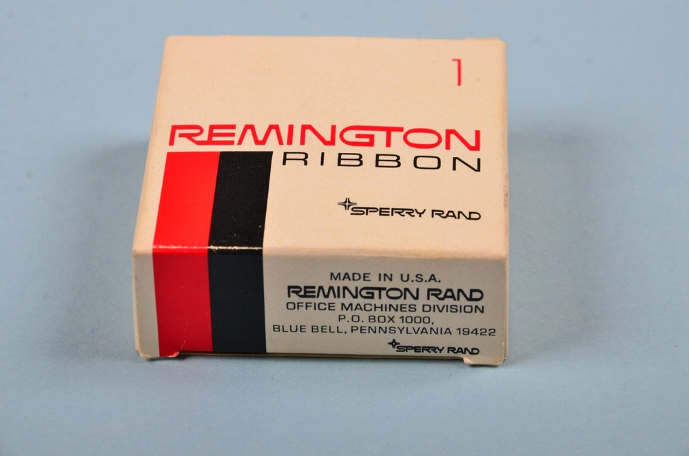 Vintage Remington Adder Ribbon