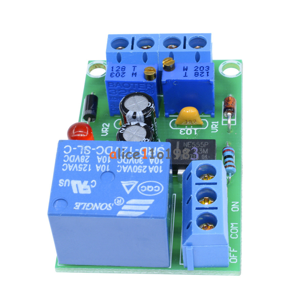 12V Smart Charger Power Control Board Storage Battery Charging Controller Module