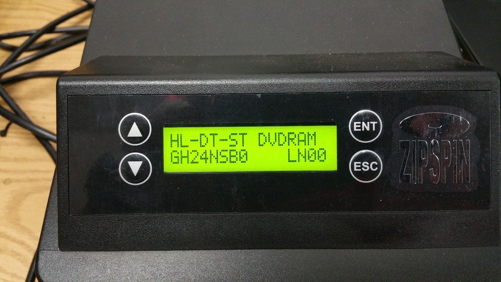 ZIPSPIN CD121-LGMF DVD/CD Duplicator