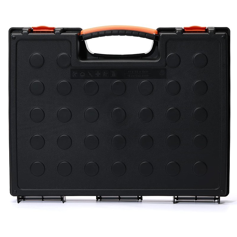 Multi-Purpose Toolbox Professional Organizer w 22 Bin Compartments Box Organizer