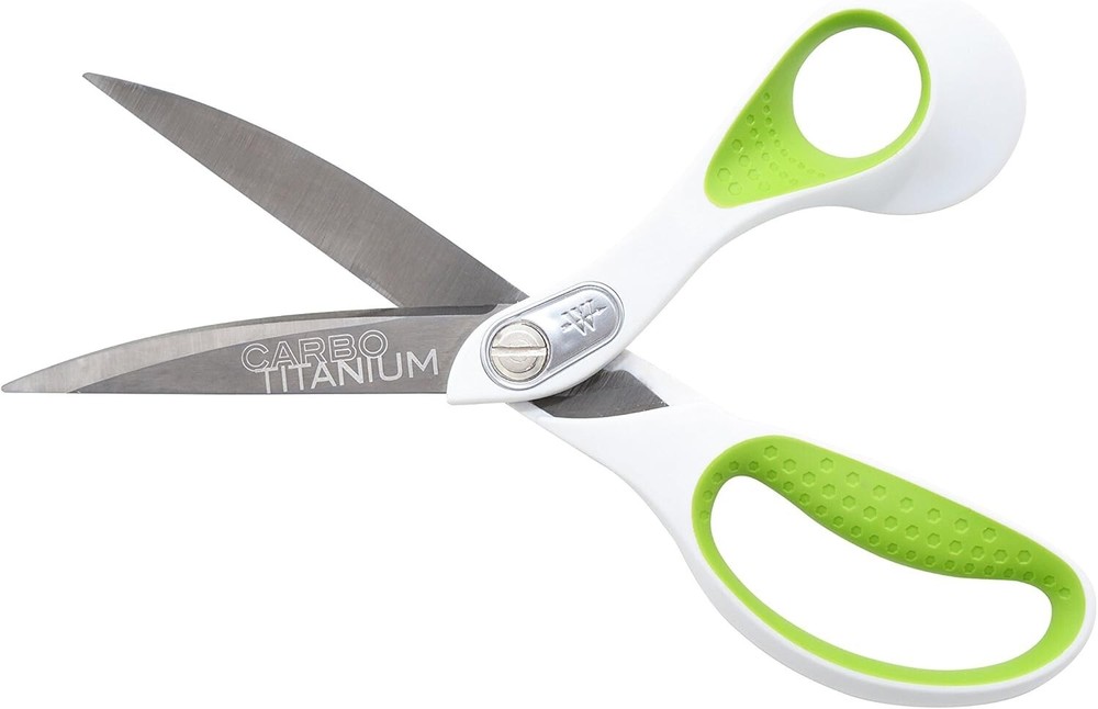 Durable 9" Carbo-Titanium Scissors - Ergonomic Handle for Comfort and Control