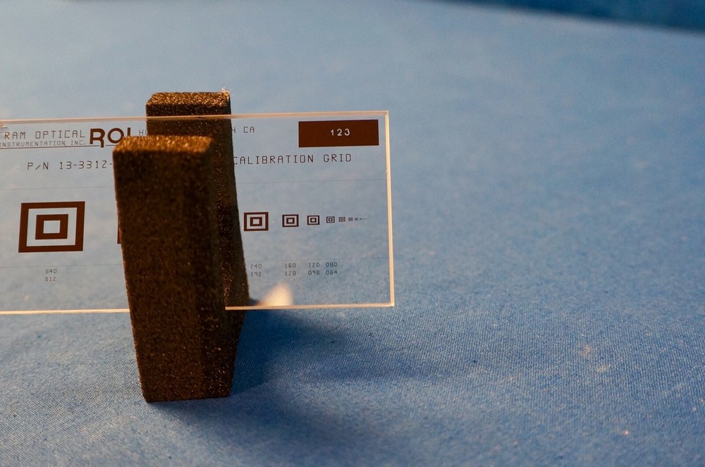 ROI Ram Optical OGP Rectangular Calibration Standard