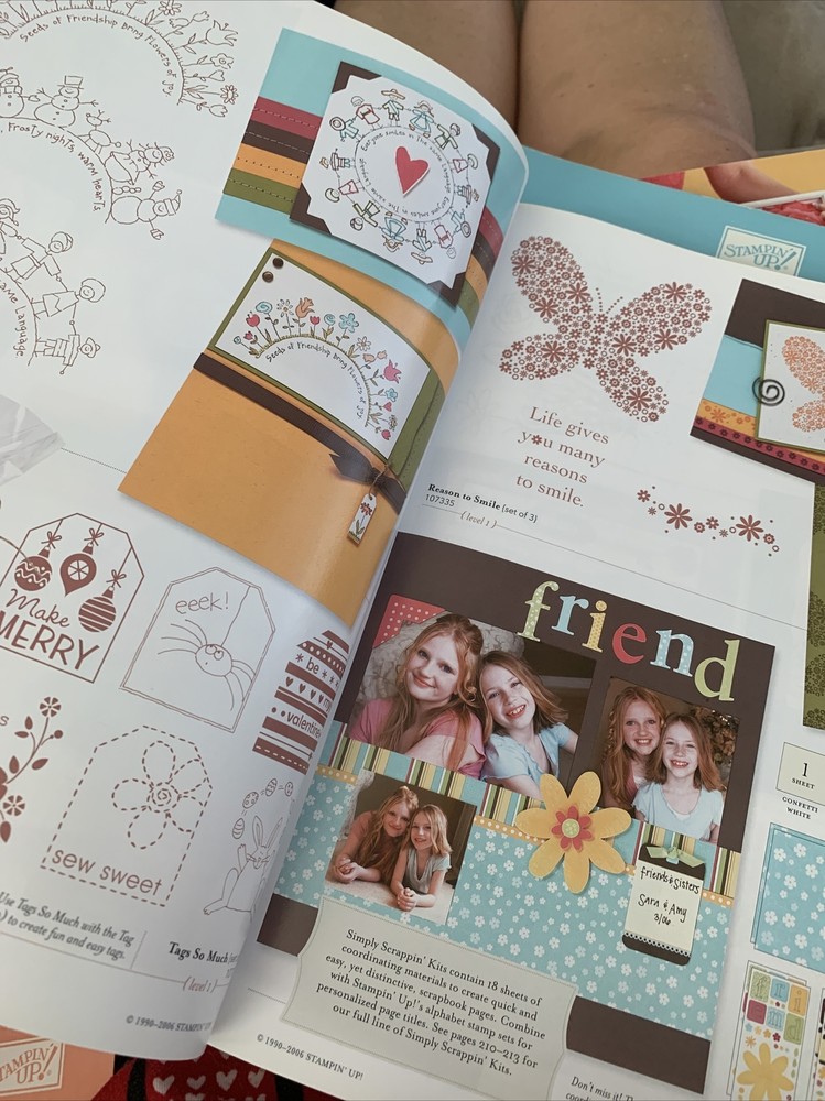 stampin up idea book catalog