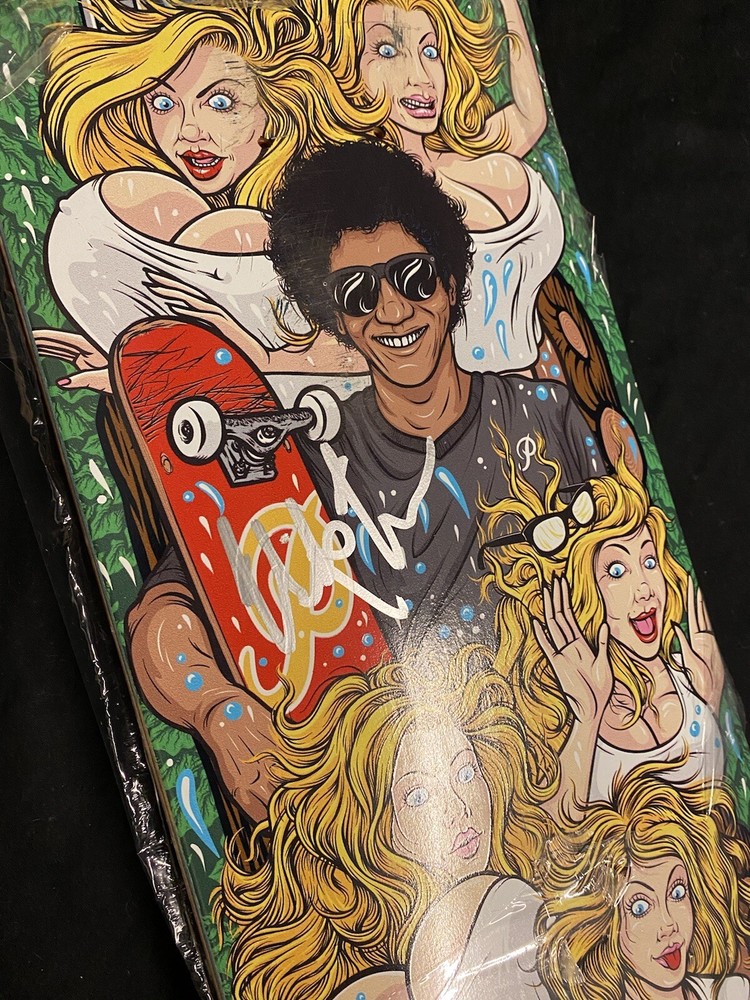 RARE SIGNED Nick Tucker Debut Pro Primitive Skateboard Deck Splash Mtn AUTOGRAPH