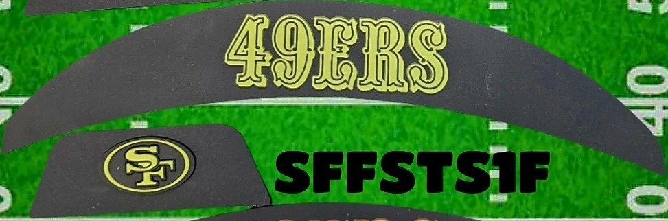 San Francisco 49ers 3D Front & Back SpeedFlex Bumpers
