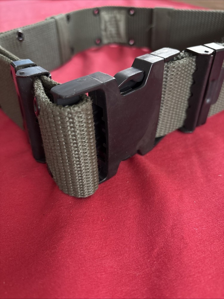 Military Web Belt (Modernized) - Olive Drab - Large (Up to 43")