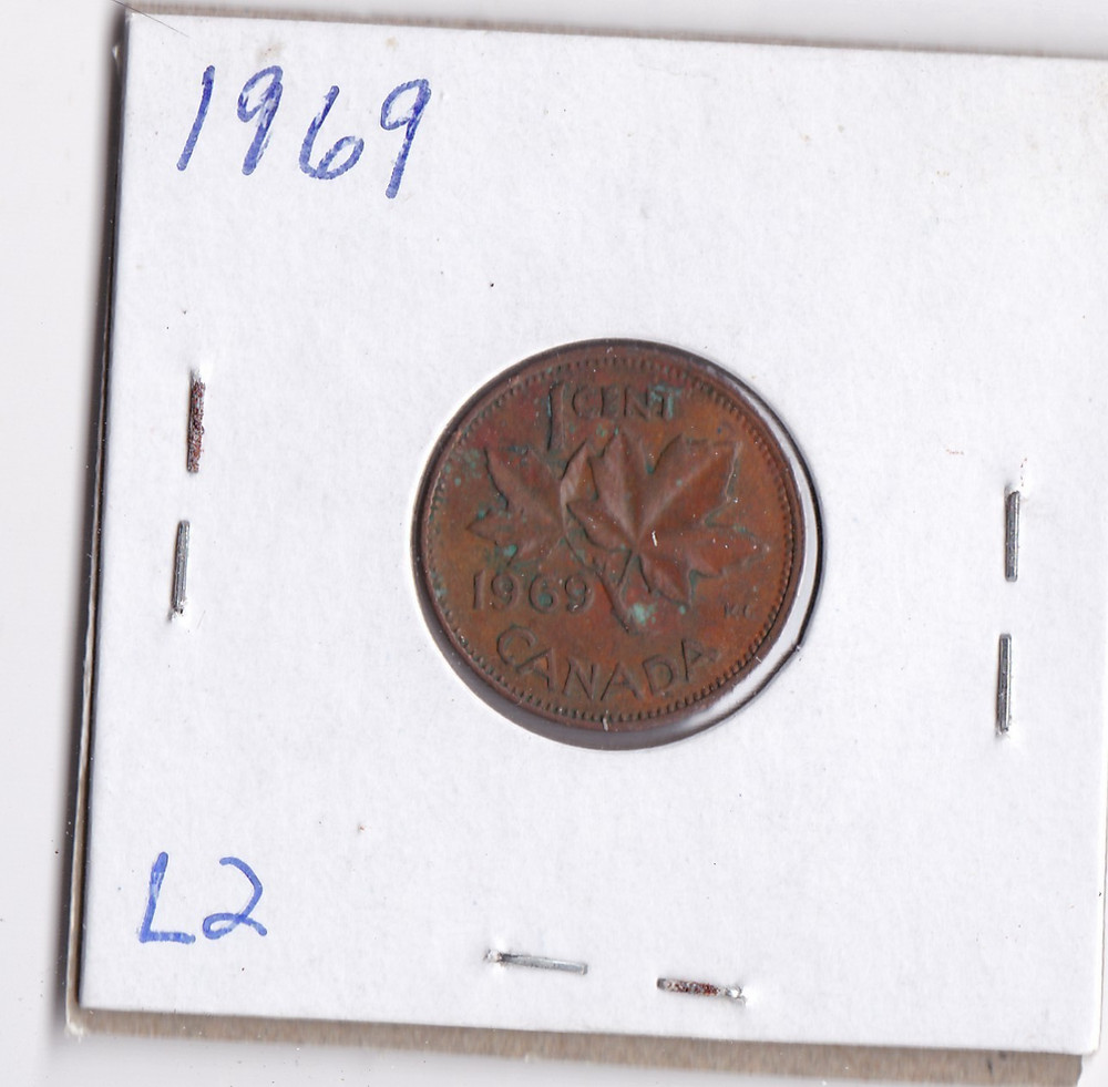 1969 Canada Cent L2