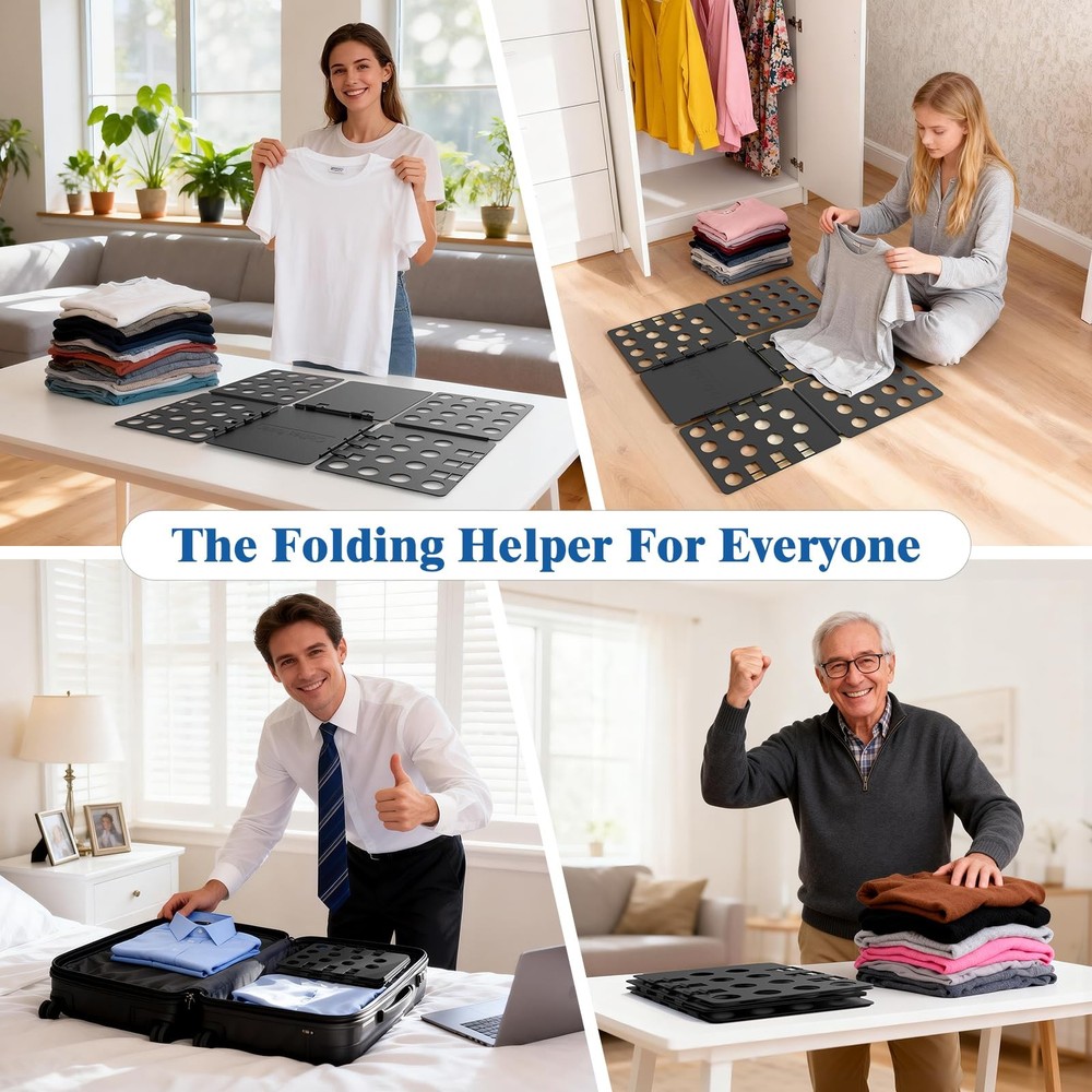 Shirt Folder Board V1 Clothes Folding Durable TShirt Organizer Laundry
