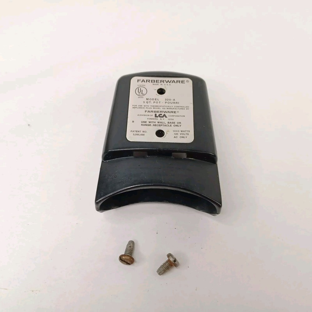 Farberware Pot-Pourri 320-A Heating Element Cover Plate Replacement Part
