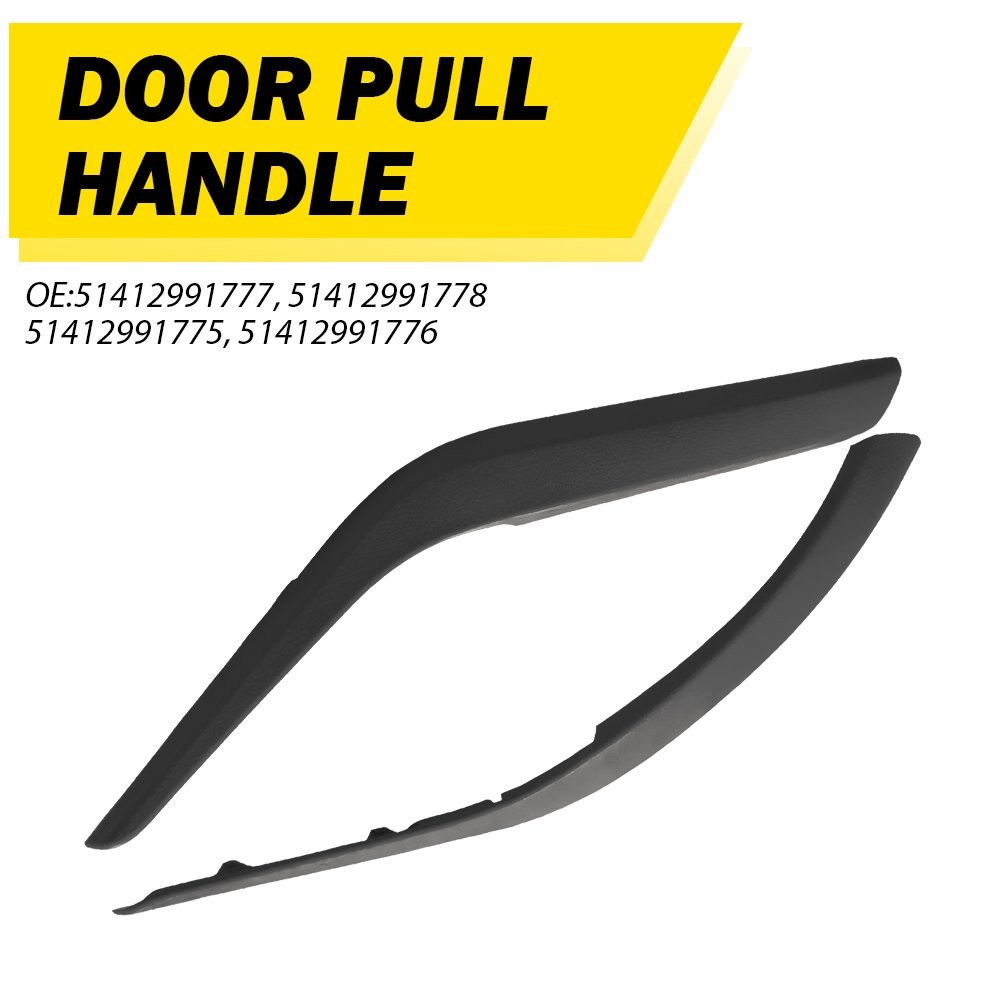 2X Driver Passenger Side Inner Door Handle Pull Panel Trim For 09-15 BMW X1 E84