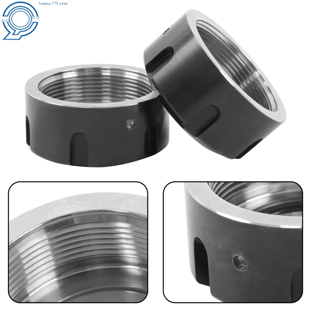 2 Pack ER32UM Collet Nut Set for Precision CNC Tool Holder