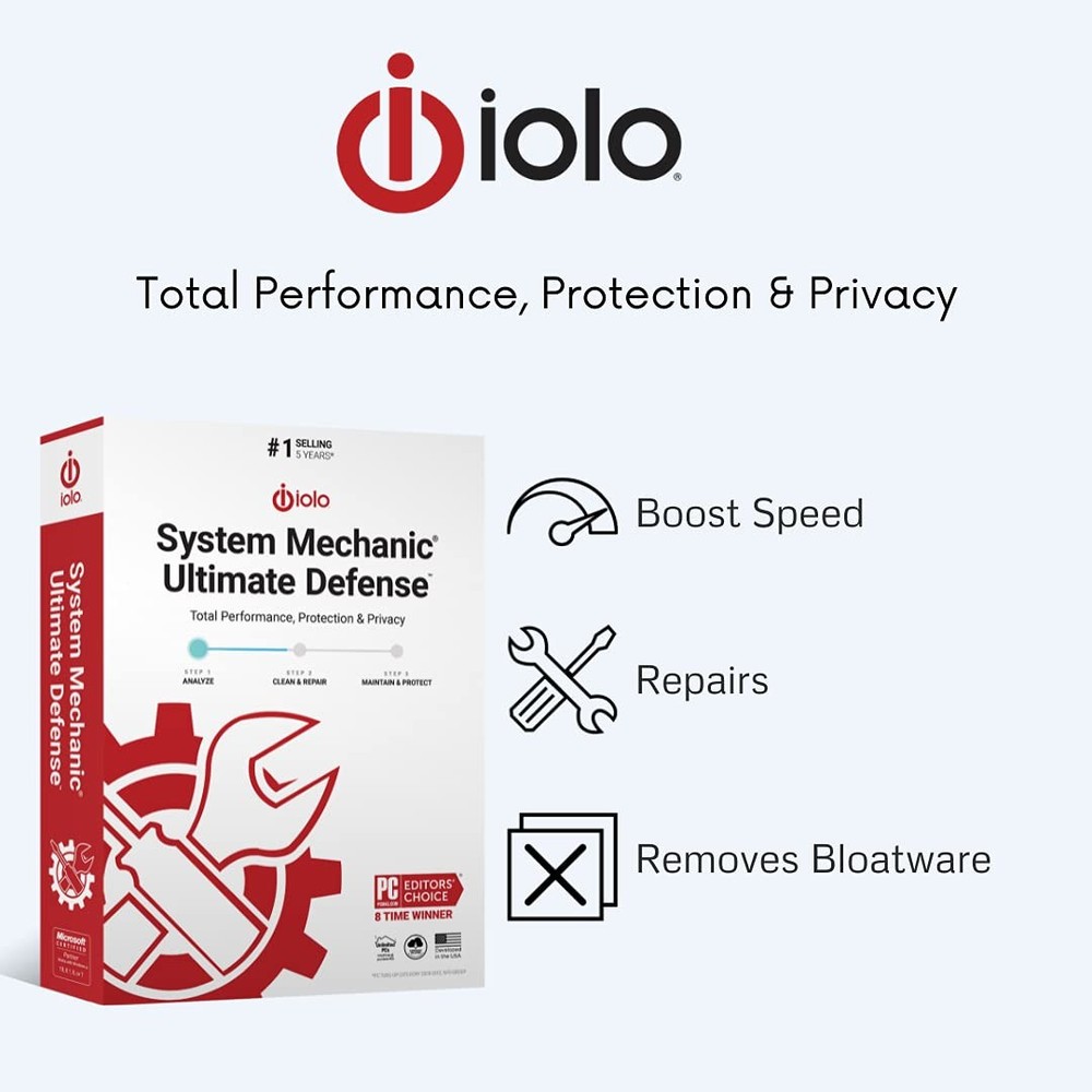 - System Mechanic Ultimate Defense Antivirus Software and Malware, Protection...
