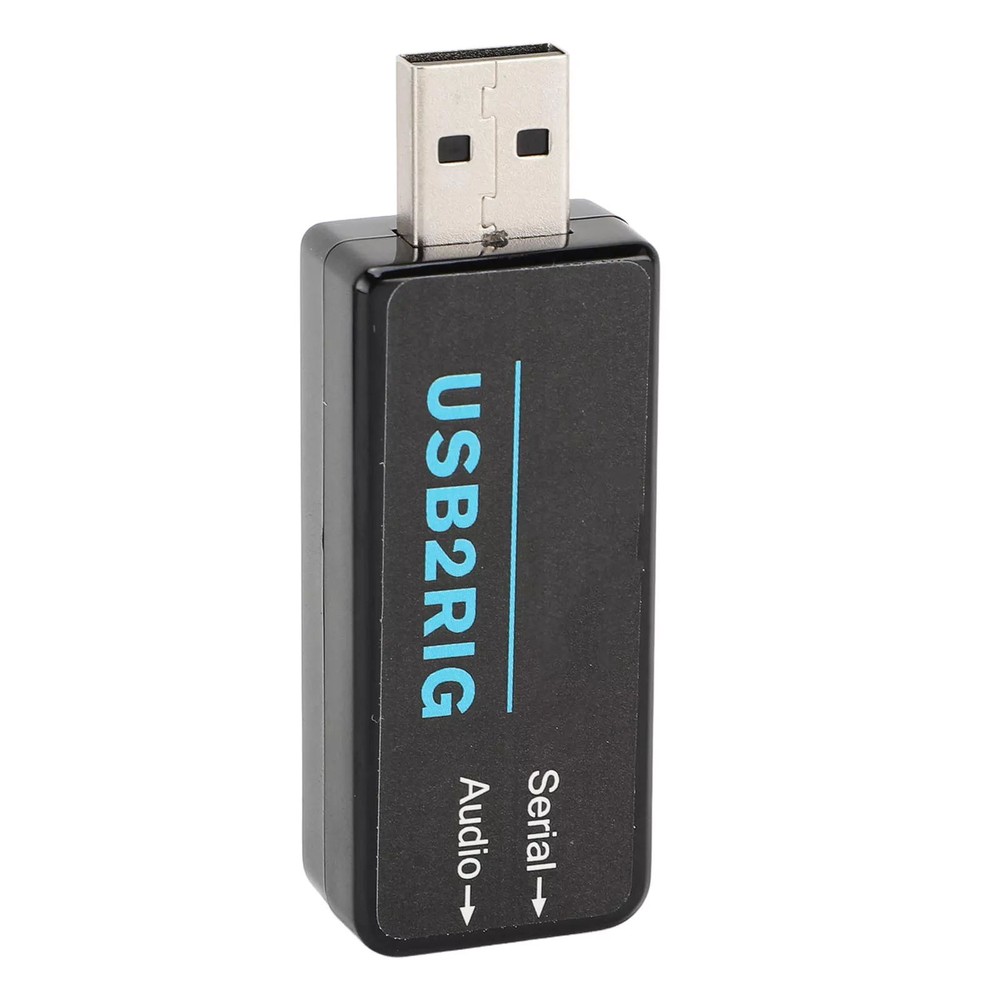 1* USB2RIG USB Sound Card Audio&Serial Ports Comprehensive Functionality