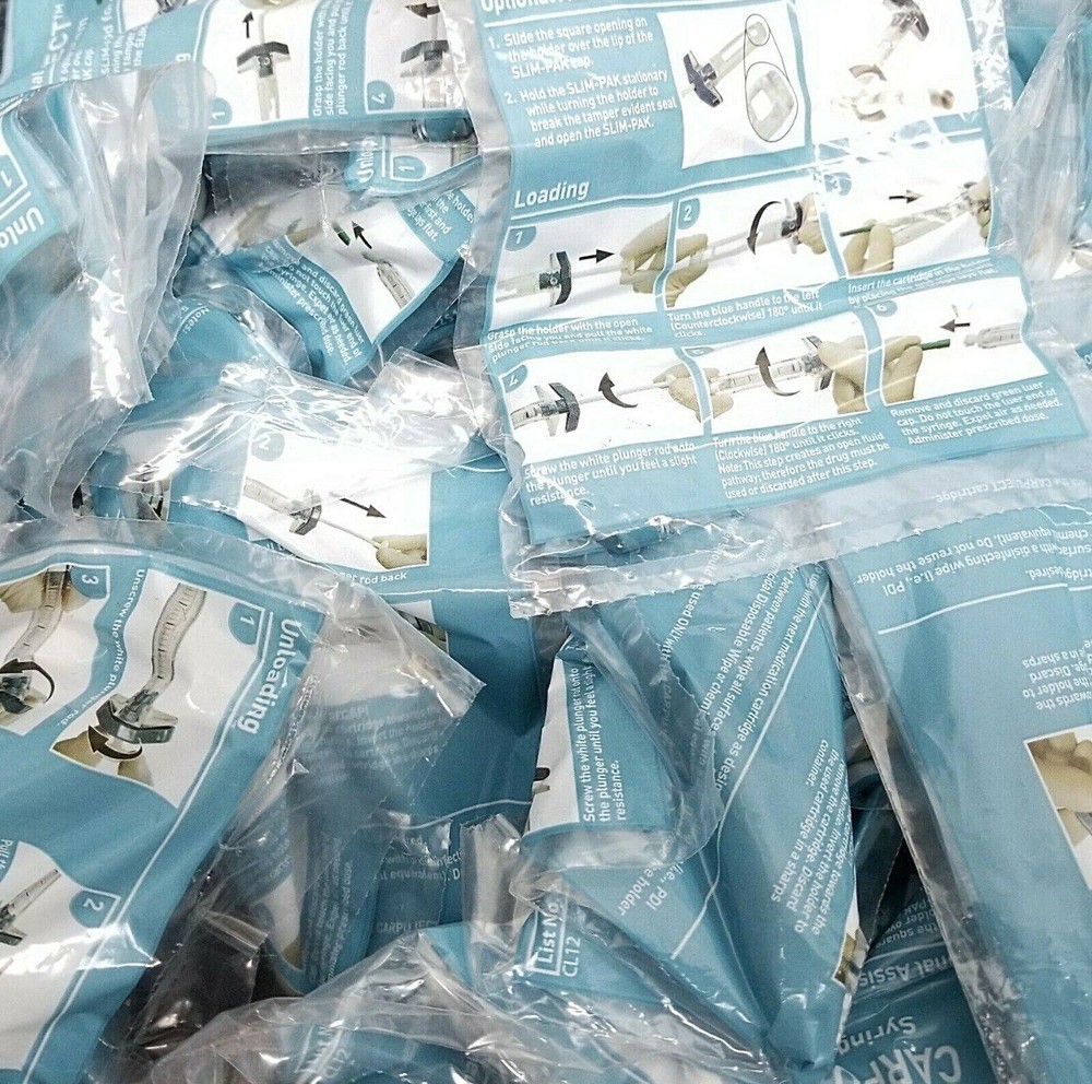 50 Carpuject ( 1 Case) (new)