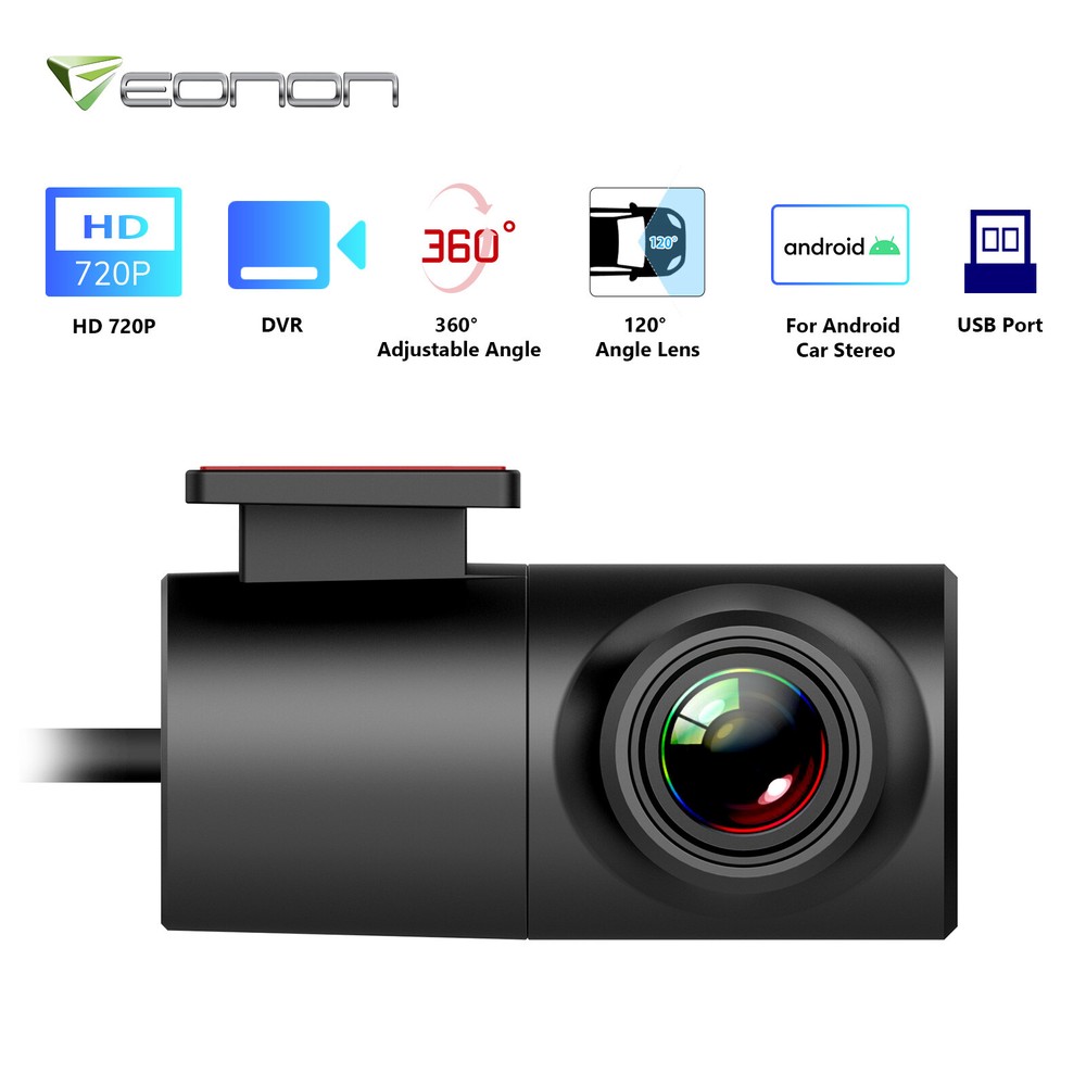 A100 Front Dust Proof Durable USB Dash Camera DVR for Eonon Android Car Stereo