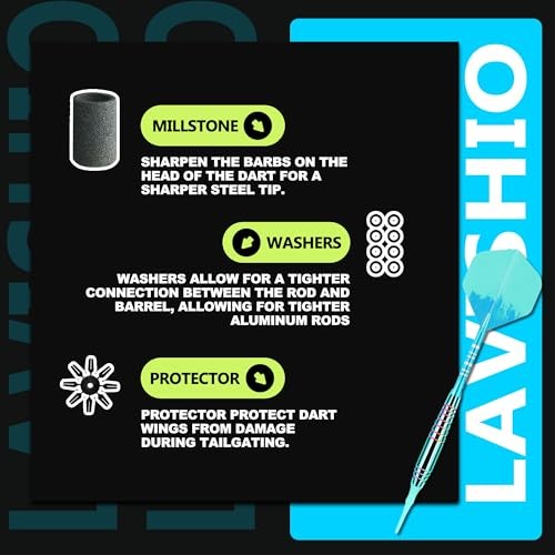 Soft Tip Darts Sets - Soft Tip Darts for Electronic Dartboard bright blue