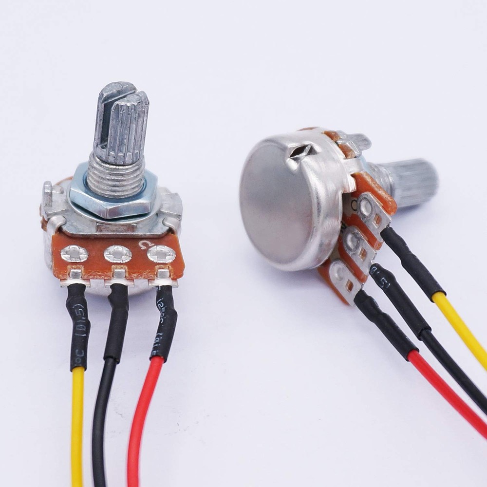 TWTADE 3PCS 10K Ohm Linear Taper Adjustable Rotary Potentiometer
