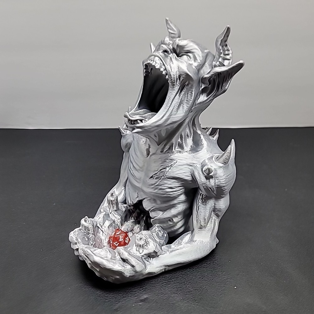 Imp's Hunger Dice Tower - D&D Pathfinder Cthulhu RPG - Gothic Devil Demon DND