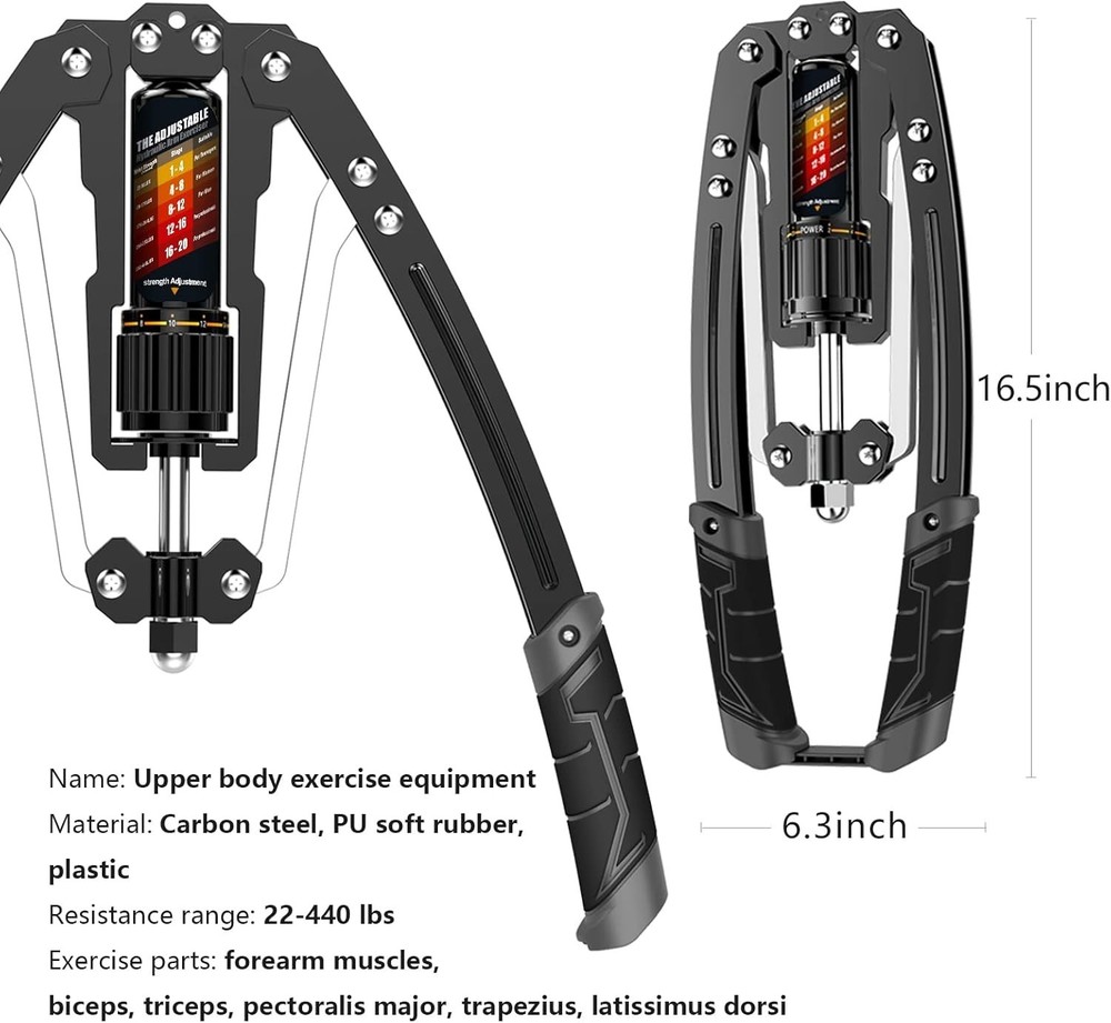 Professional-Grade Twister Arm Exerciser - Safe Micro-Rebound Tech, 440lbs
