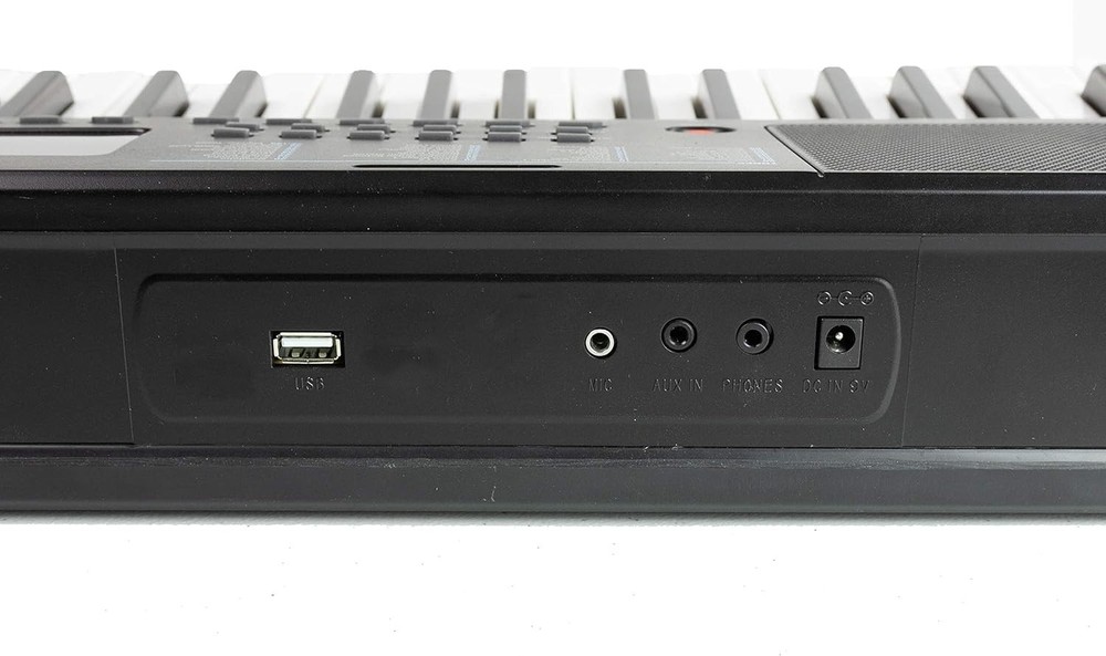 61-Key Compact Digital Piano with LED Display & Learning Features for All