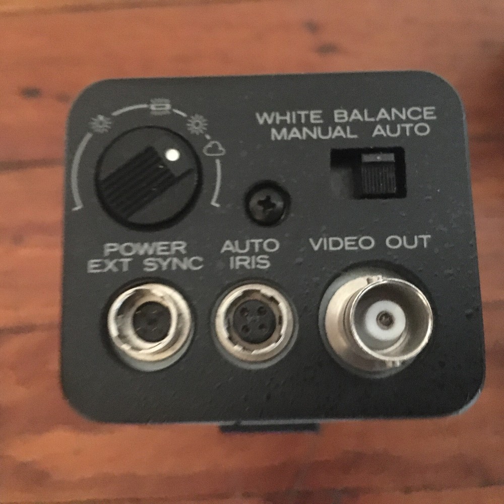 Javelin MOS Solid State Chromachip Camera JE3362 12V Power Supply
