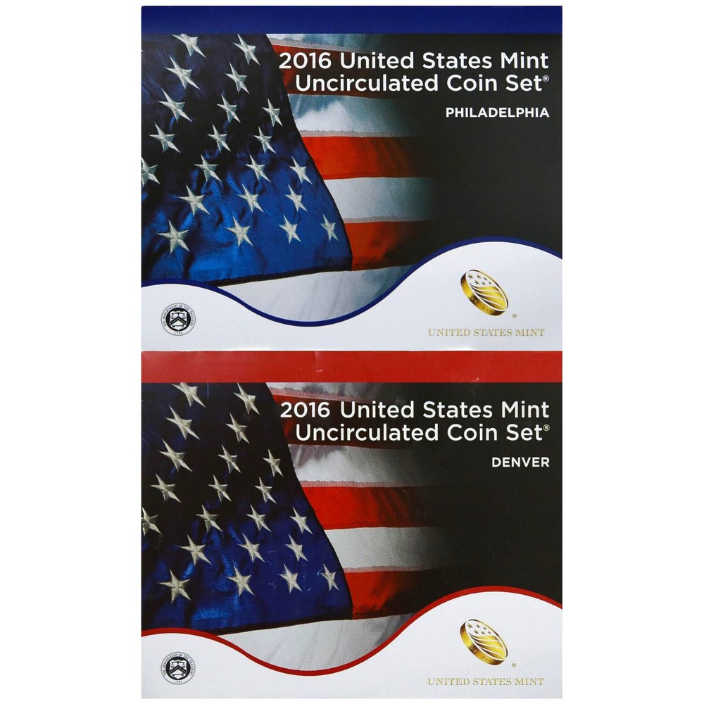 2016 Mint Set Original Plastic 26 BU Coins BU