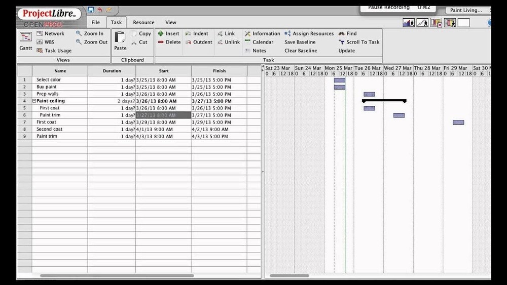 Project Management Software - Gantt Charts, Task Tracking, Project Timelines -CD