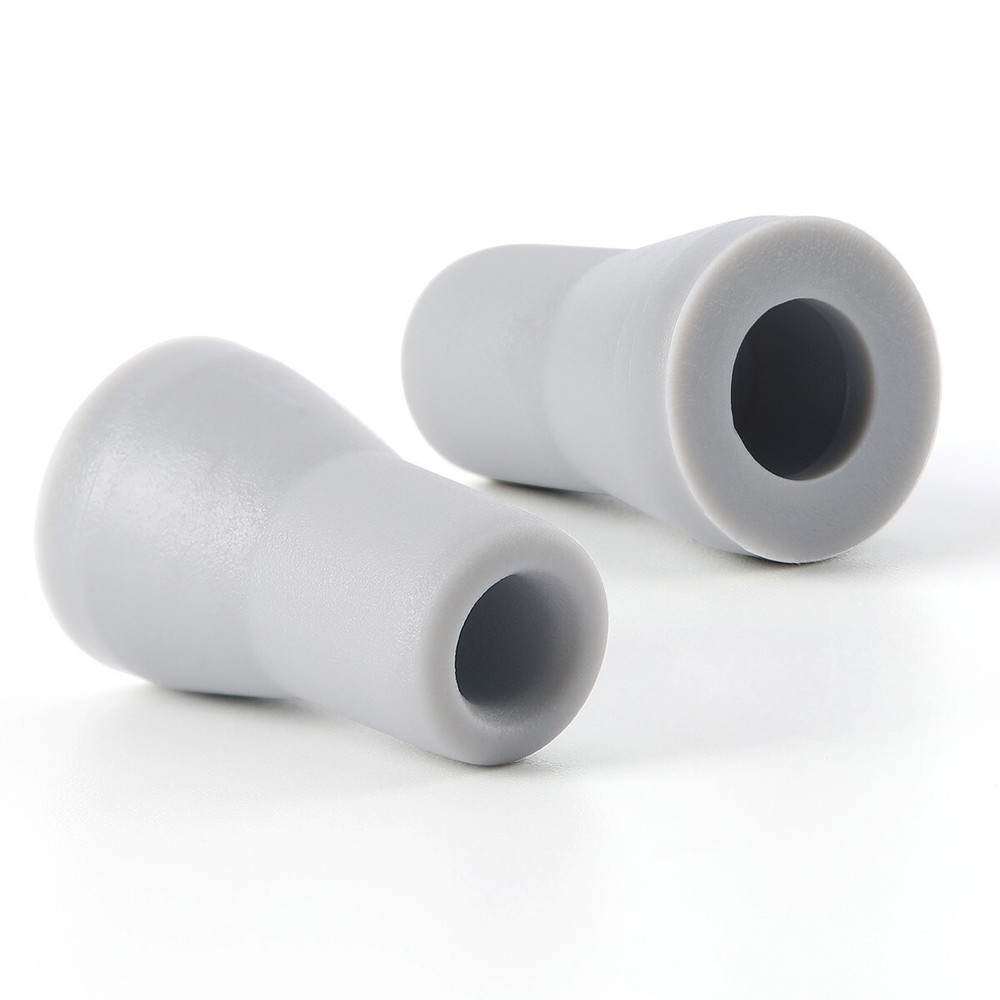 10 Pcs Dental Saliva Ejector Weak Suction Rubber Snap Tip Adapter