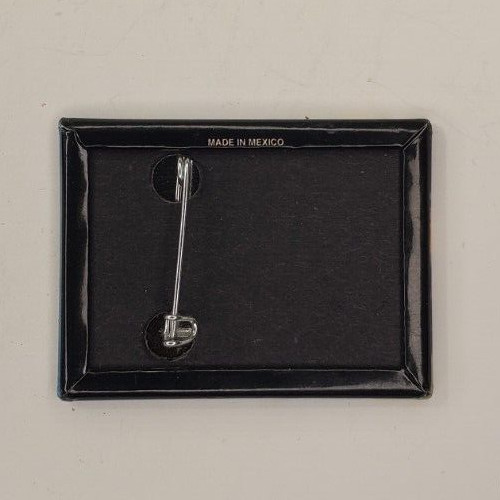 Closed Fleischer Museum Scottsdale AZ Rectangular Pinback Button Free Shipping