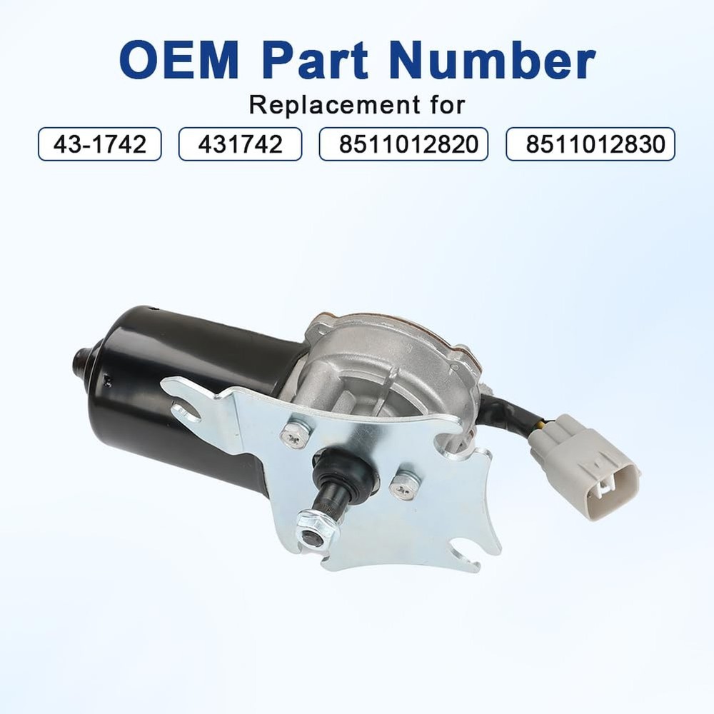 Front Windshield Wiper Motor Compatible with Toyota Corolla 1993 1994 1995 19...