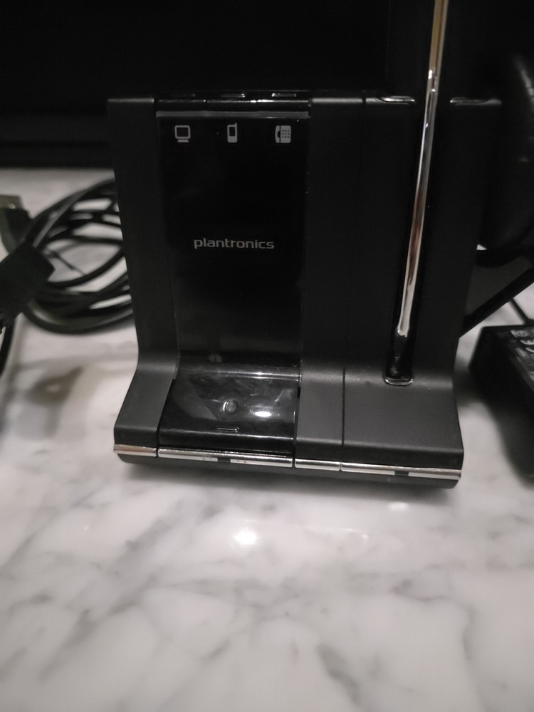 Plantronics W02 Intertek 81242 USB DECT 6.0 Wireless Bluetooth Headset Telephone