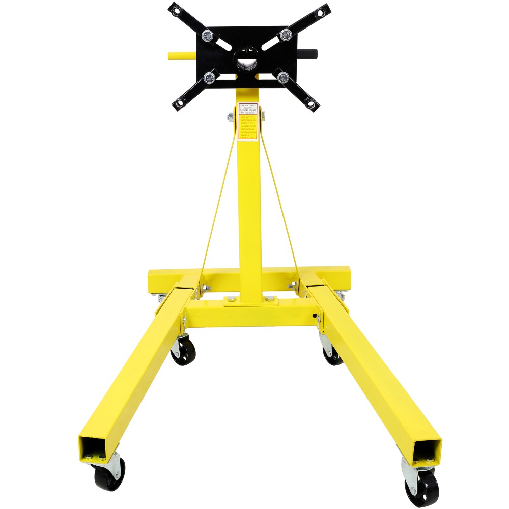 2000LB Heavy Duty Folding Engine Stand w/ 360° Rotating Head & Casters