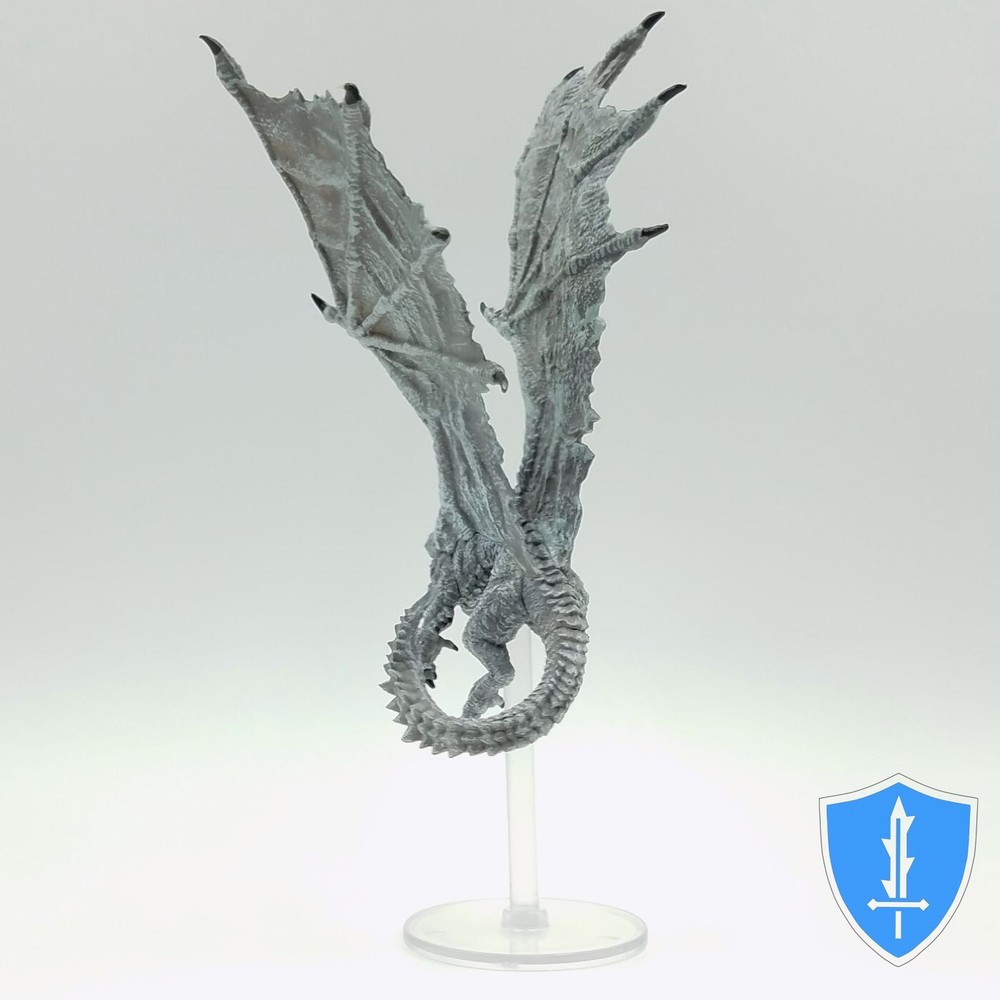 White Dragon - Elemental Evil #41 D&D Rare Miniature