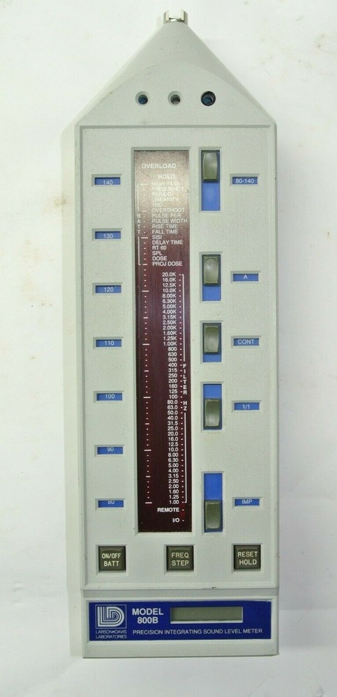 Larson Davis 800B Precision Integrating Sound Level Meter - No Battery