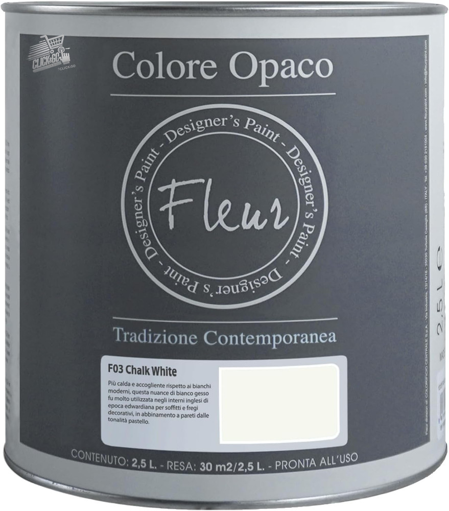 | Chalk Paint Matte, 2.5L, Unsanded, Multi-surface, Color F