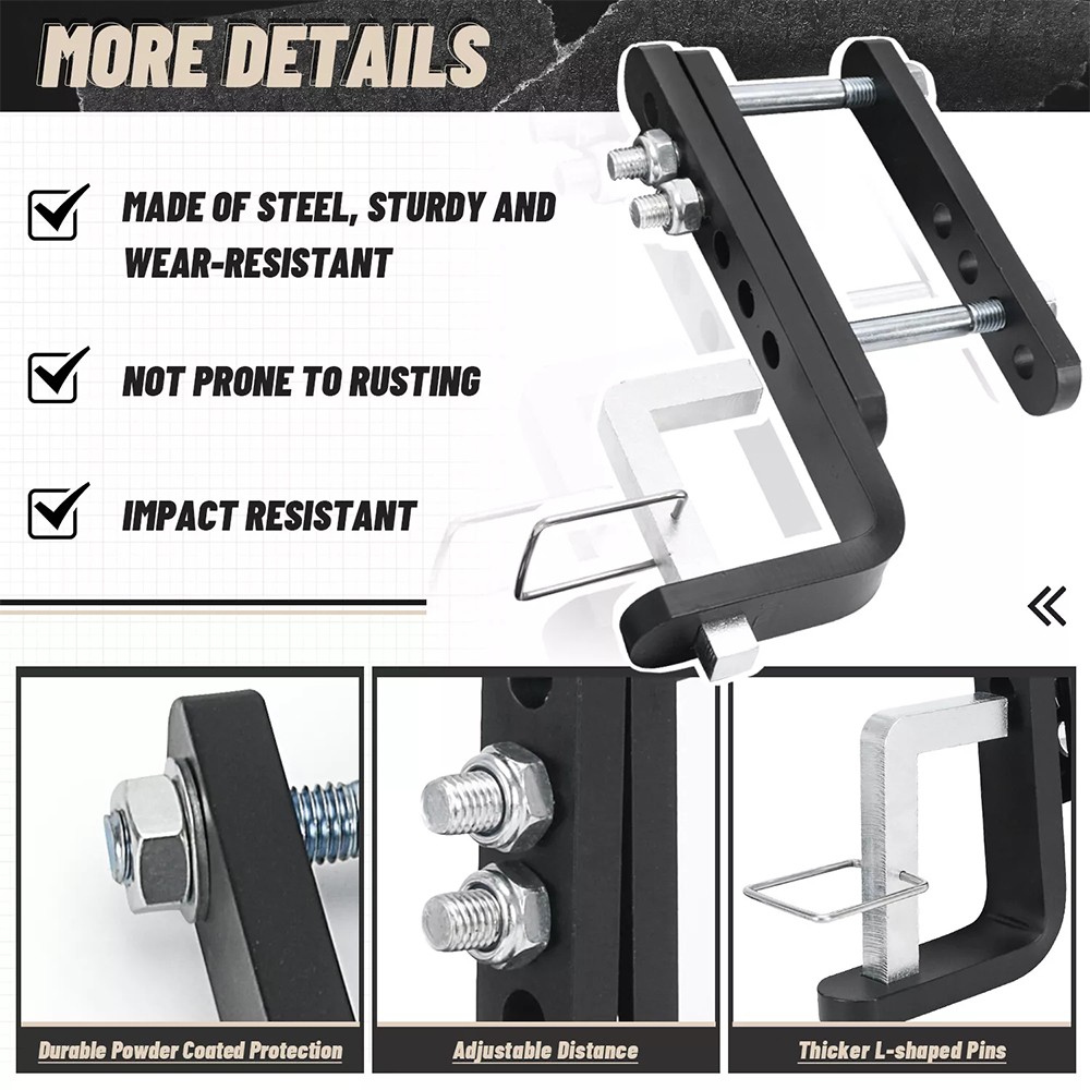 2x Trailer Sway Control Bracket for Equalizer Hitch-Weight Distribution System🌟